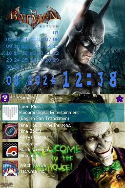 Batman Arkham Asylum DS Skin